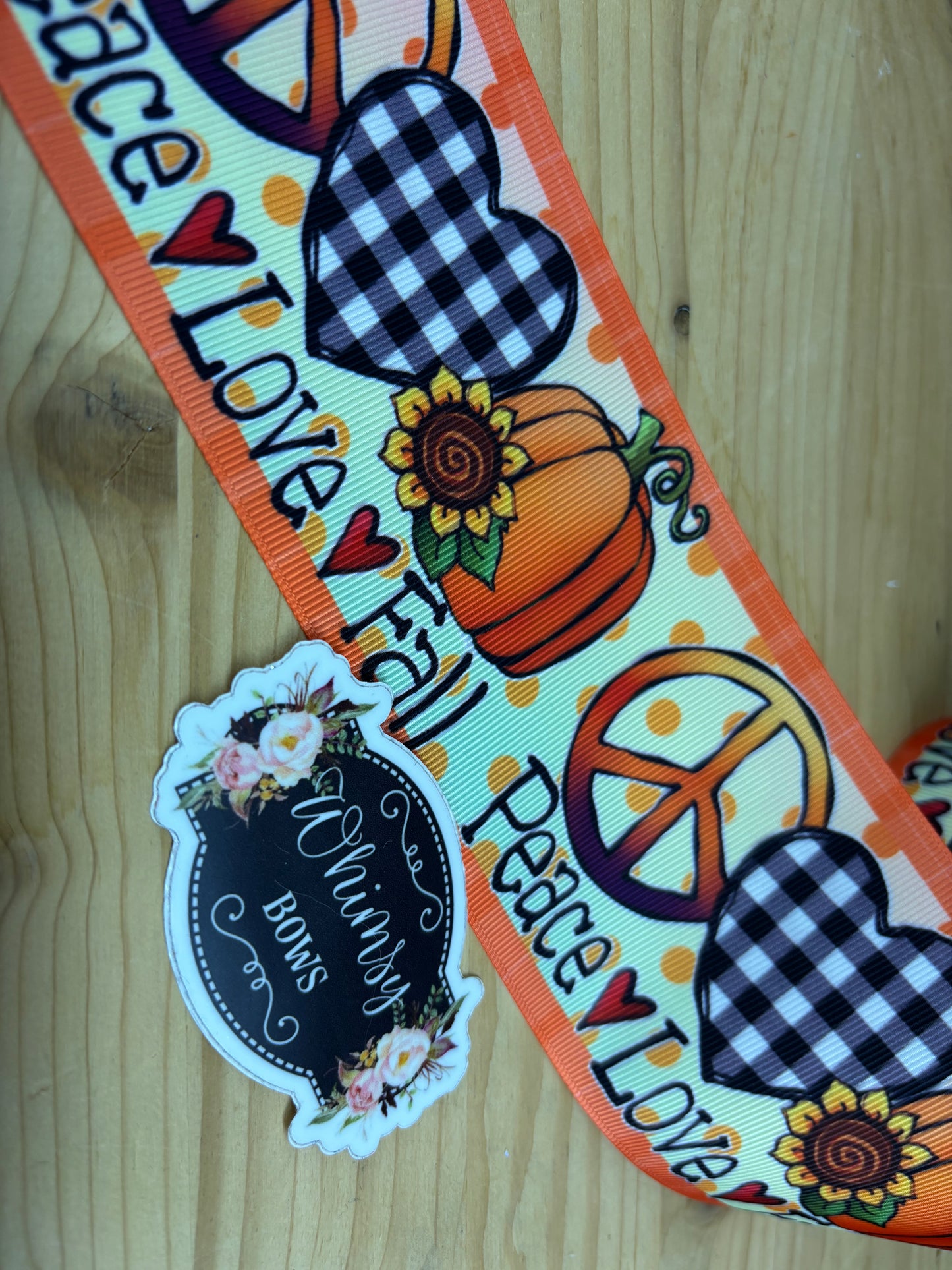 3 INCH PEACE LOVE FALL