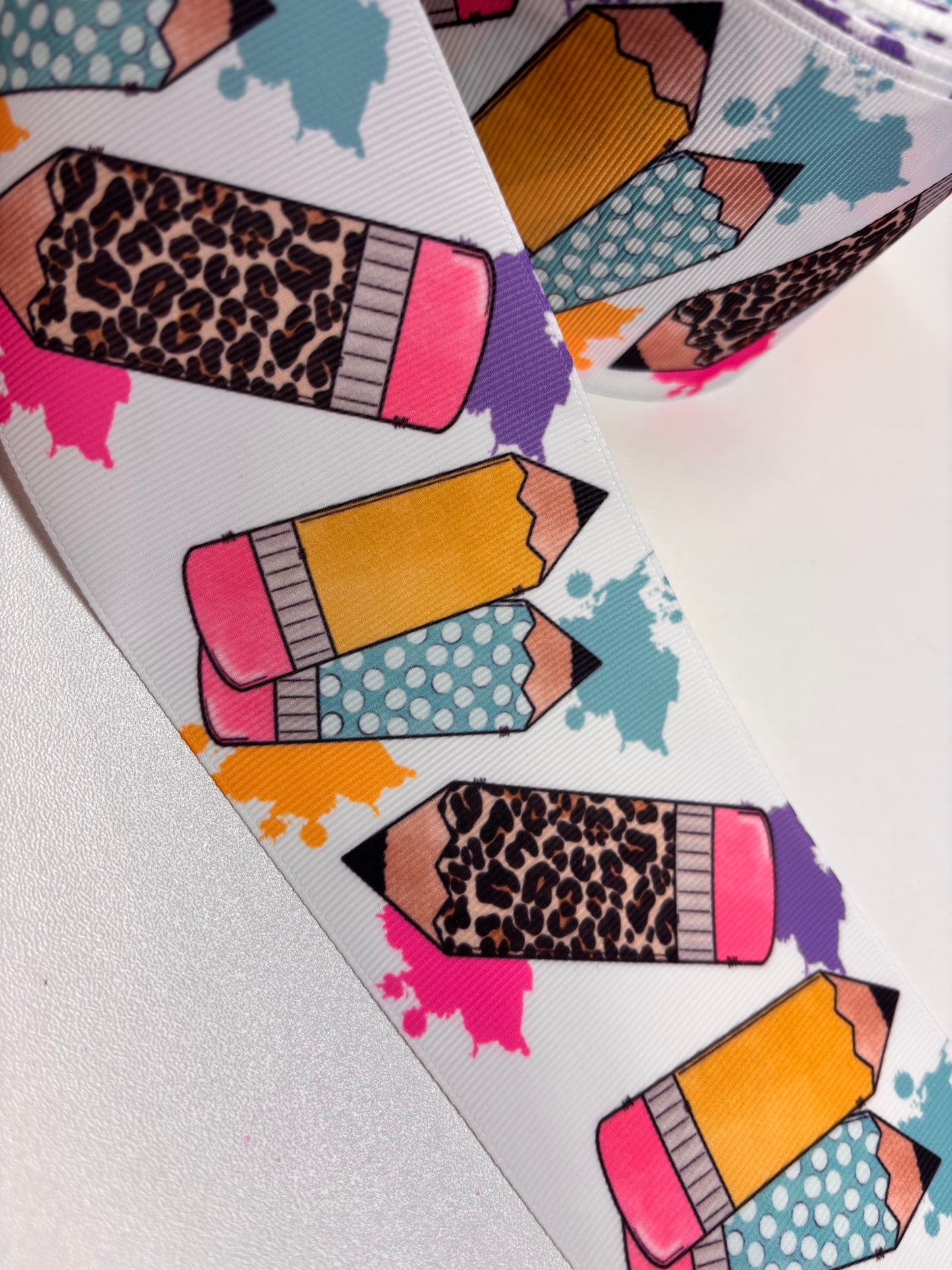 DOUBLE PENCILS  SALE 3 INCH  RIBBON