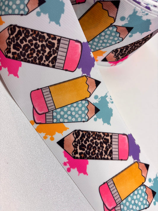 DOUBLE PENCILS  SALE 3 INCH  RIBBON