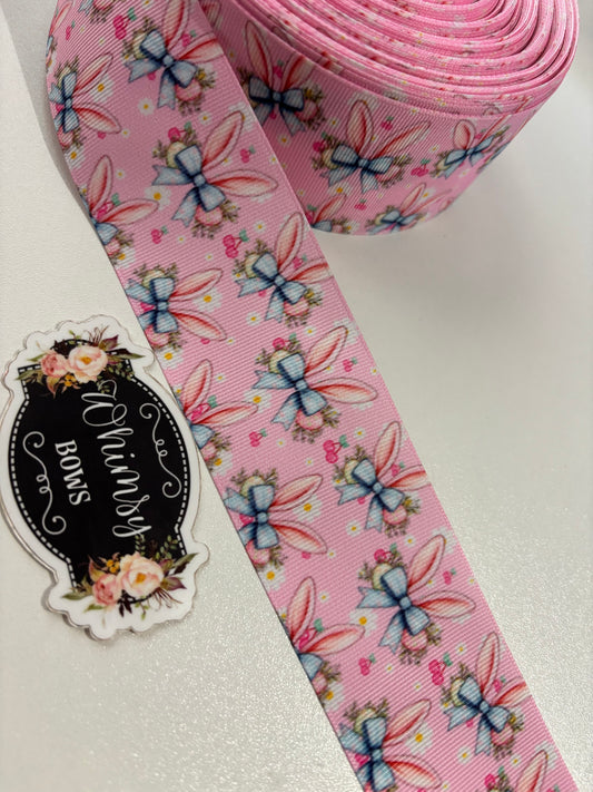 BUNNY EARS EASTER   2 inch Ribbon