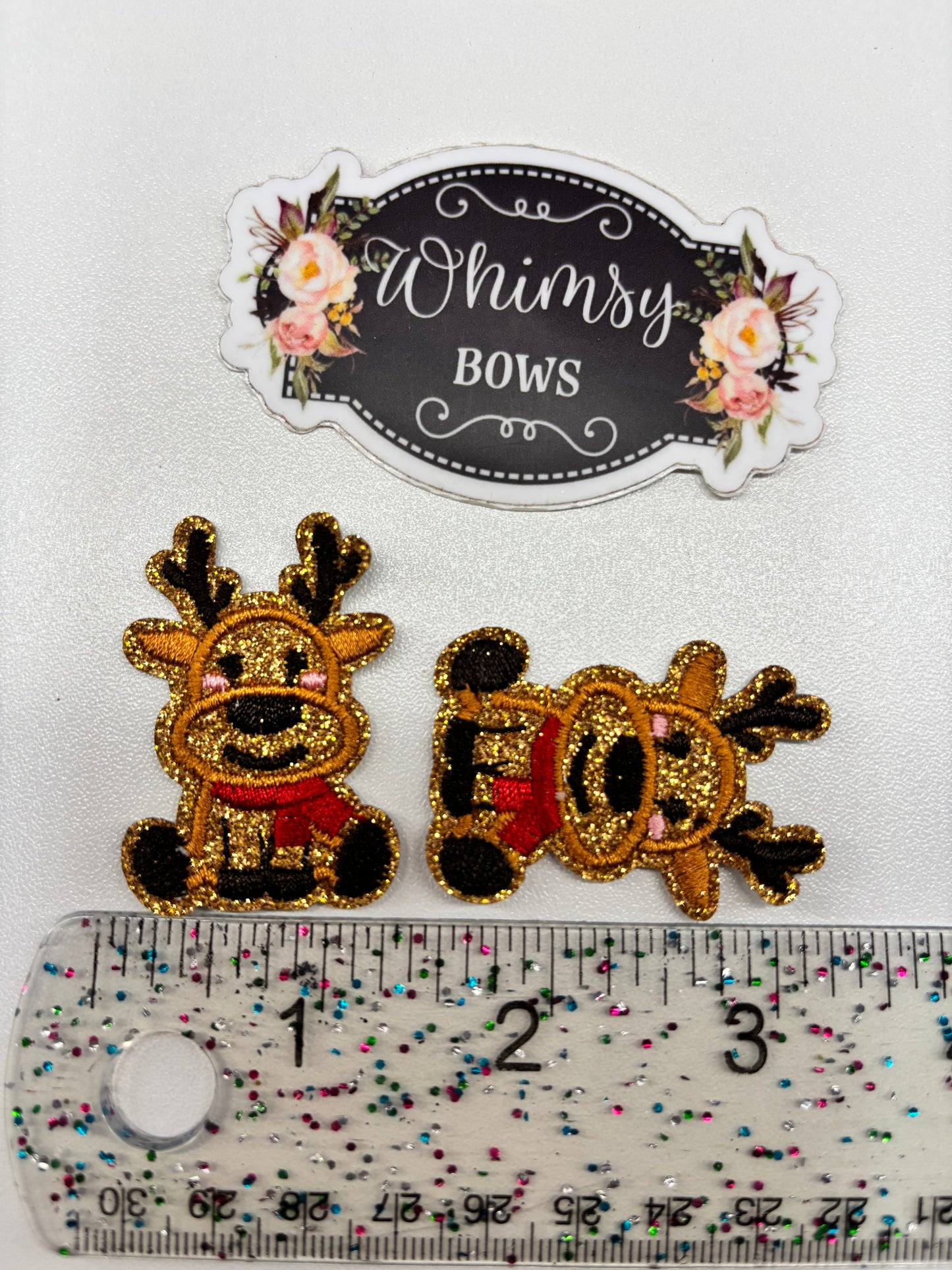 REINDEER PATCH - bow center