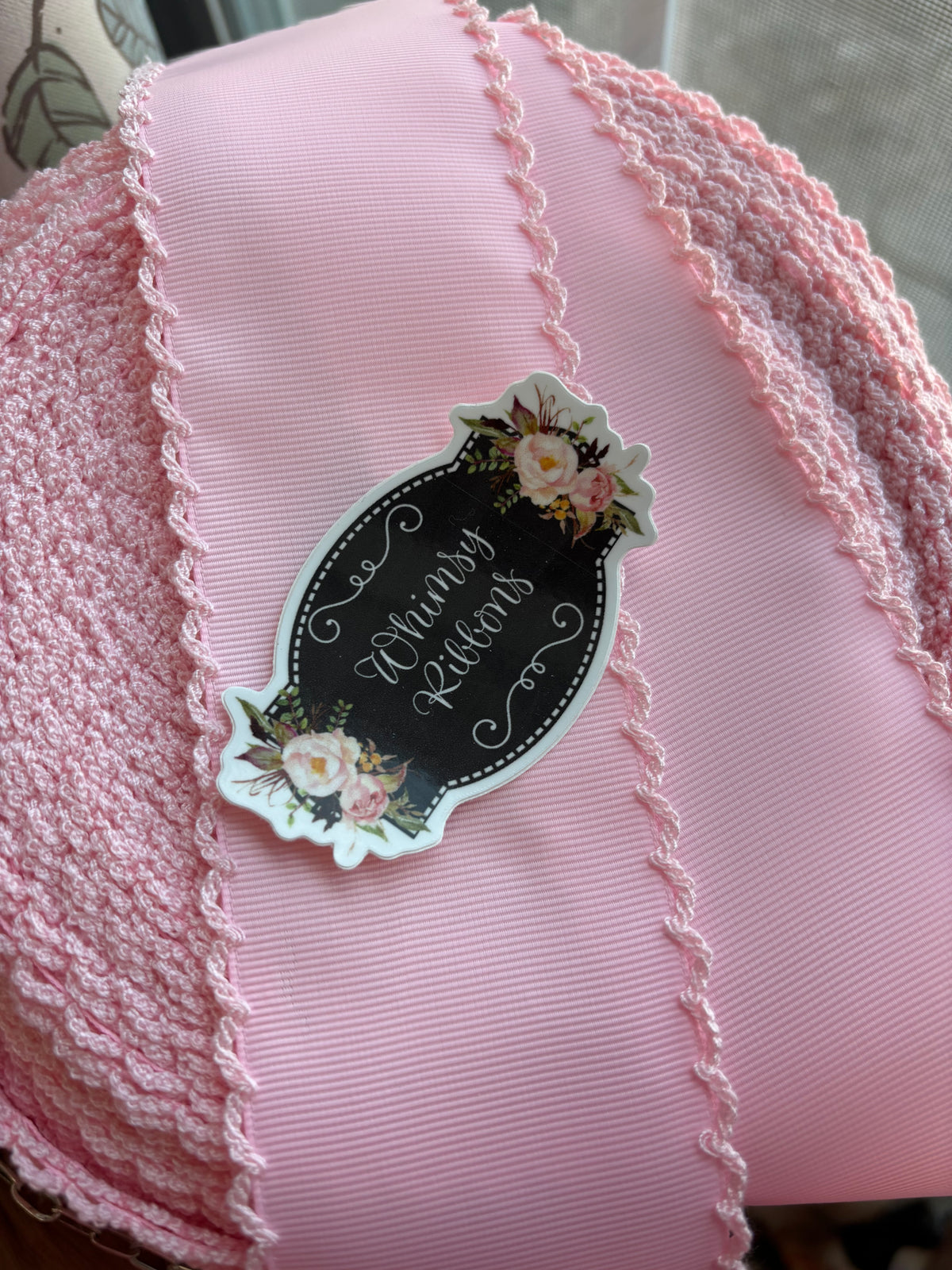 1.5 PEARL PINK W PEARL PINK STITCHING