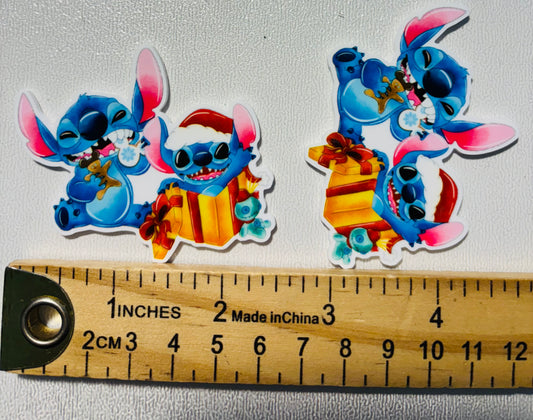 STITCH XMAS   LARGE RESIN