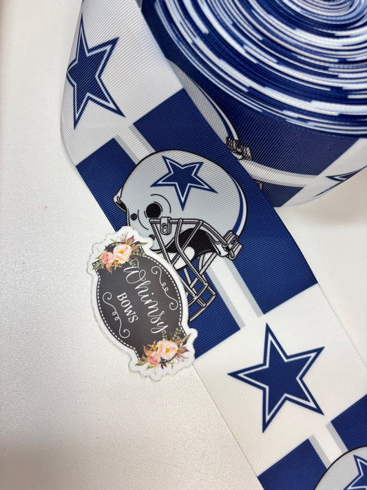 2 inch Ribbon  DALLAS COWBOYS