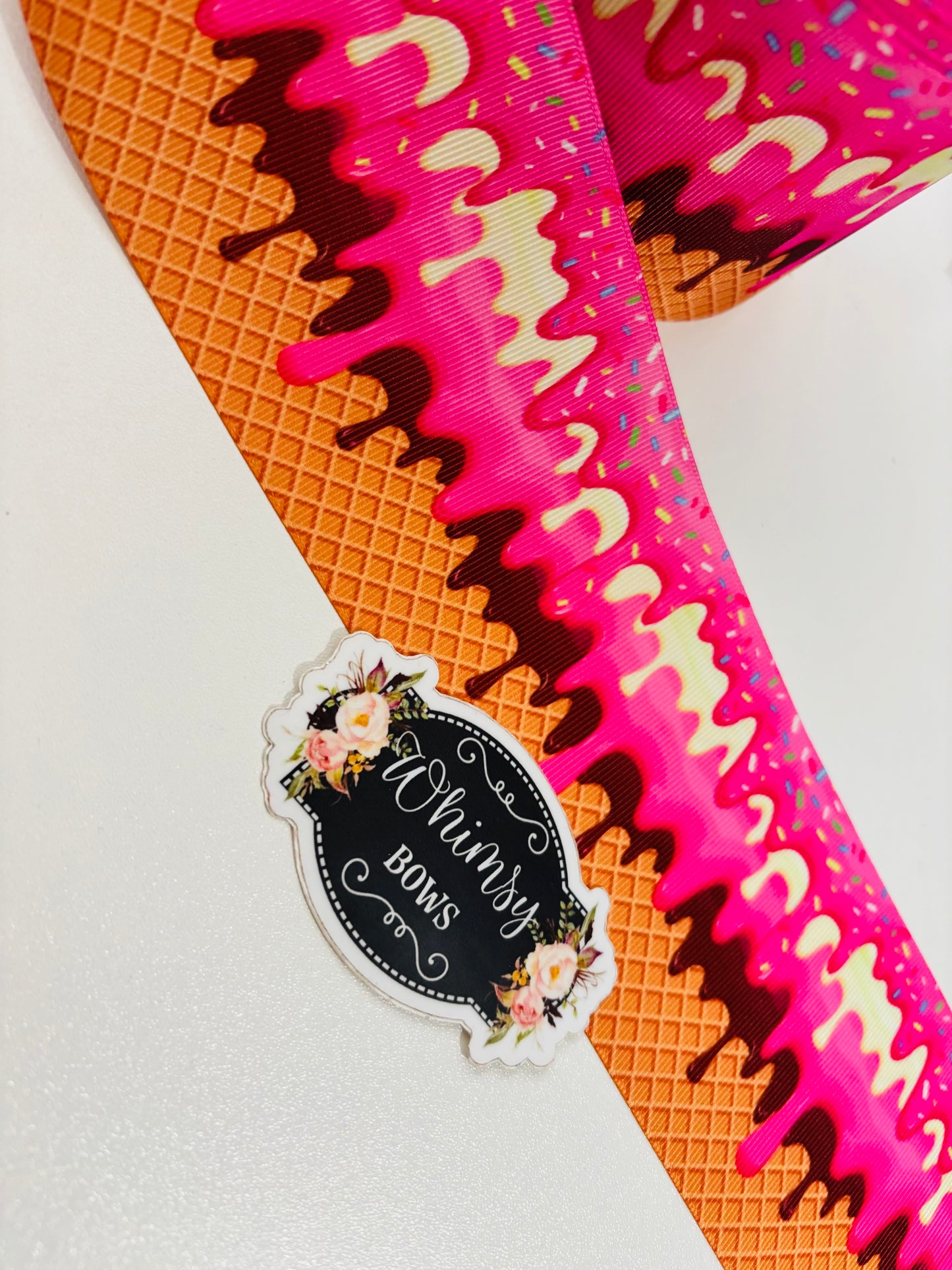ICE CREAM 3 INCH RIBBON