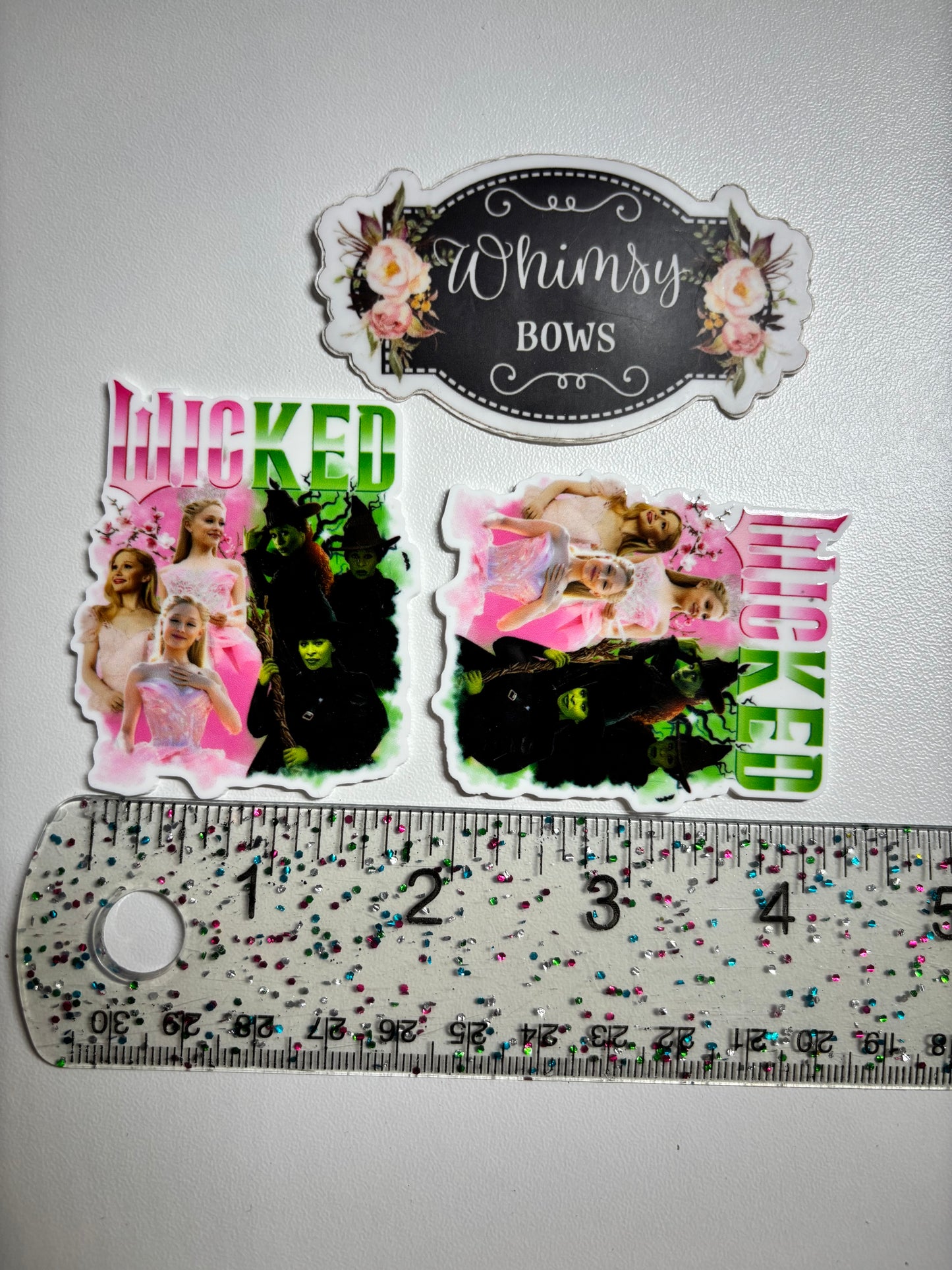 WICKED ELPHABA GLINDA MOVIE LARGE RESIN