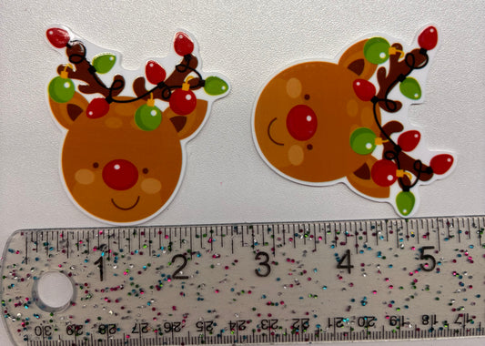 REINDEER CUTE  Large Resin