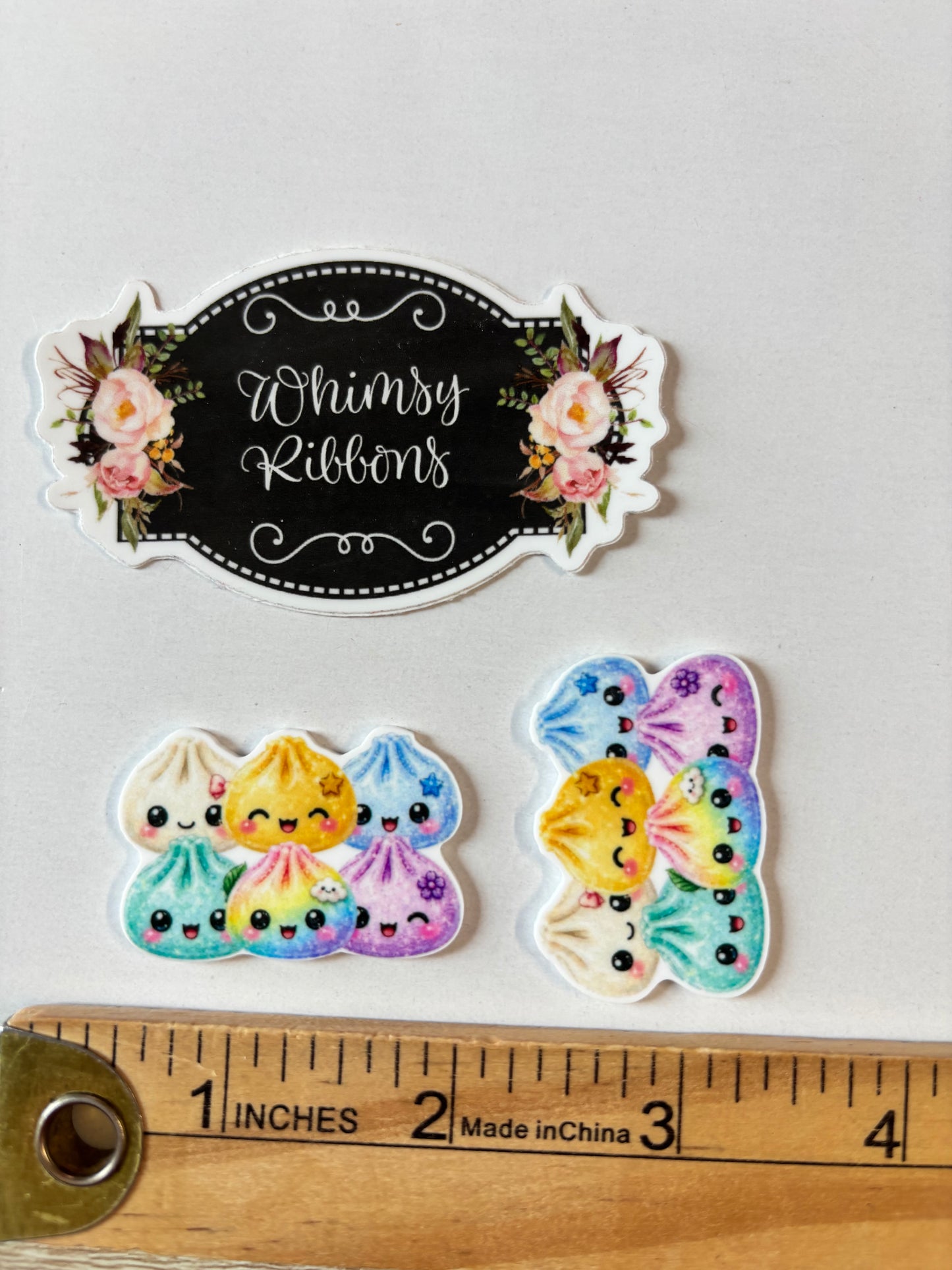 SMALL RESIN DUMPLING BLUE