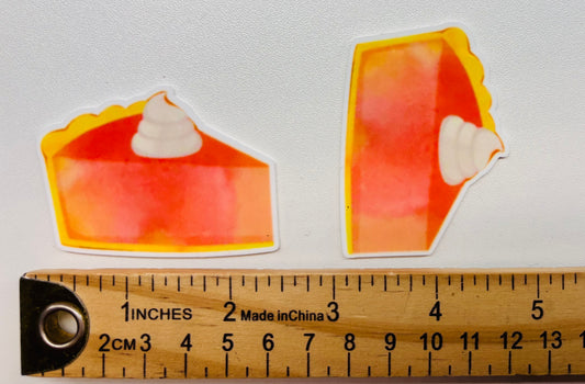 PUMPKIN PIE Large Resin