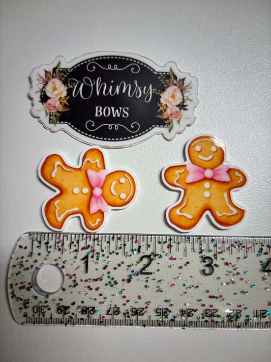 GINGERBREAD CUTE CHRISTMAS RESIN SMALL