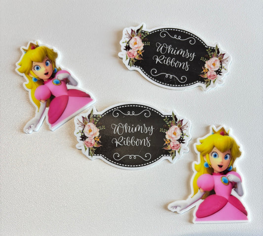PRINCESS PEACH MARIO LARGE RESIN