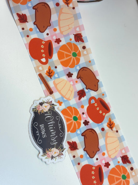 PAN DULCE 3 inch GROSGRAIN RIBBON