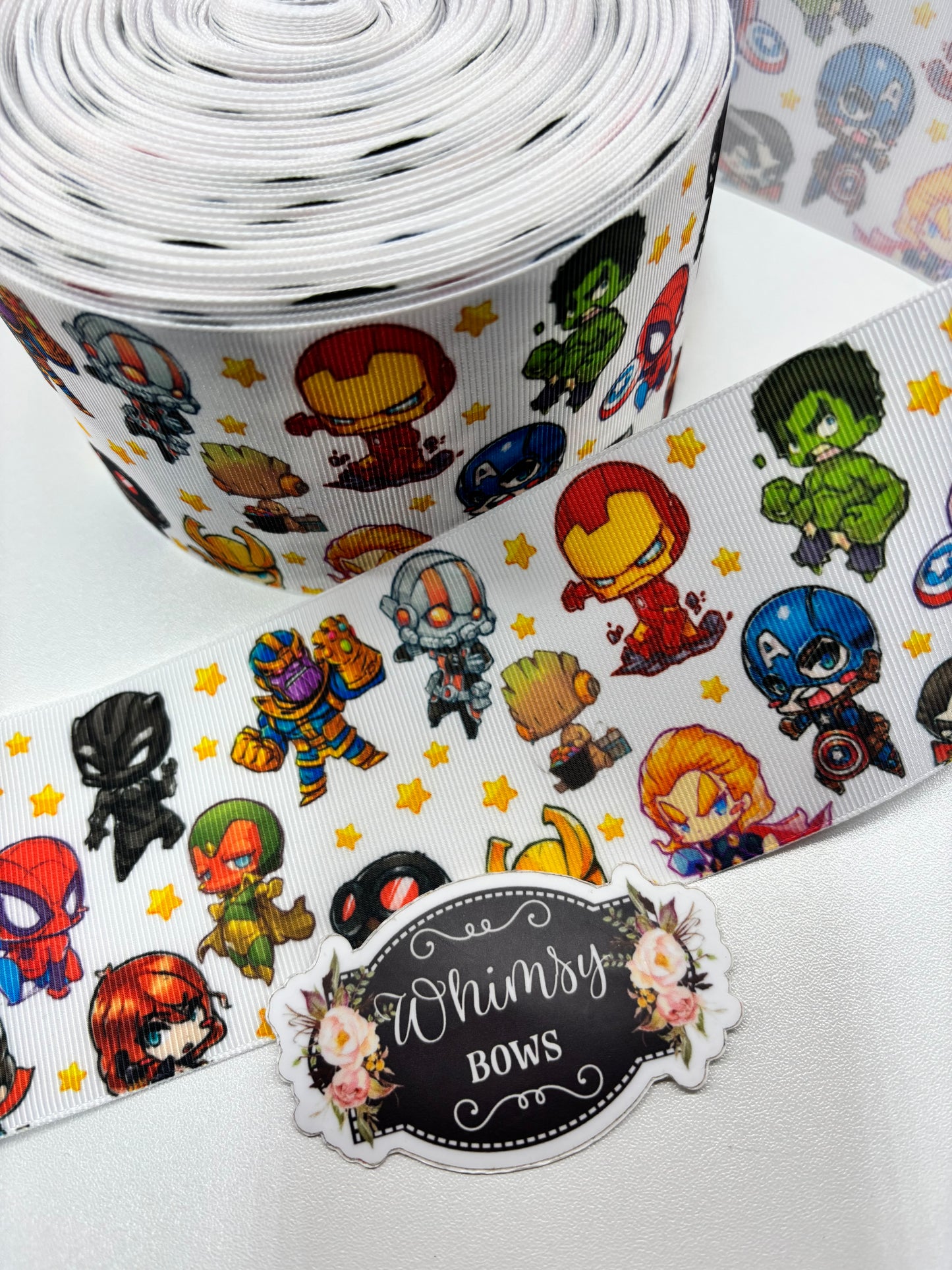 AVENGERS 2 inch Ribbon  IRON MAN