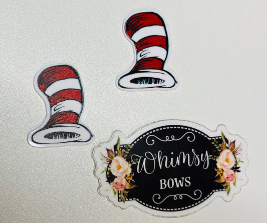 HAT  - cat in the hat - Dr Seuss RESIN SMALL