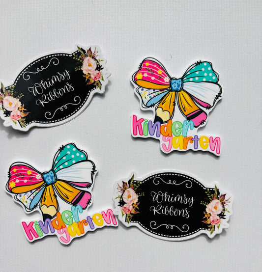 LARGE RESIN KINDER BOW