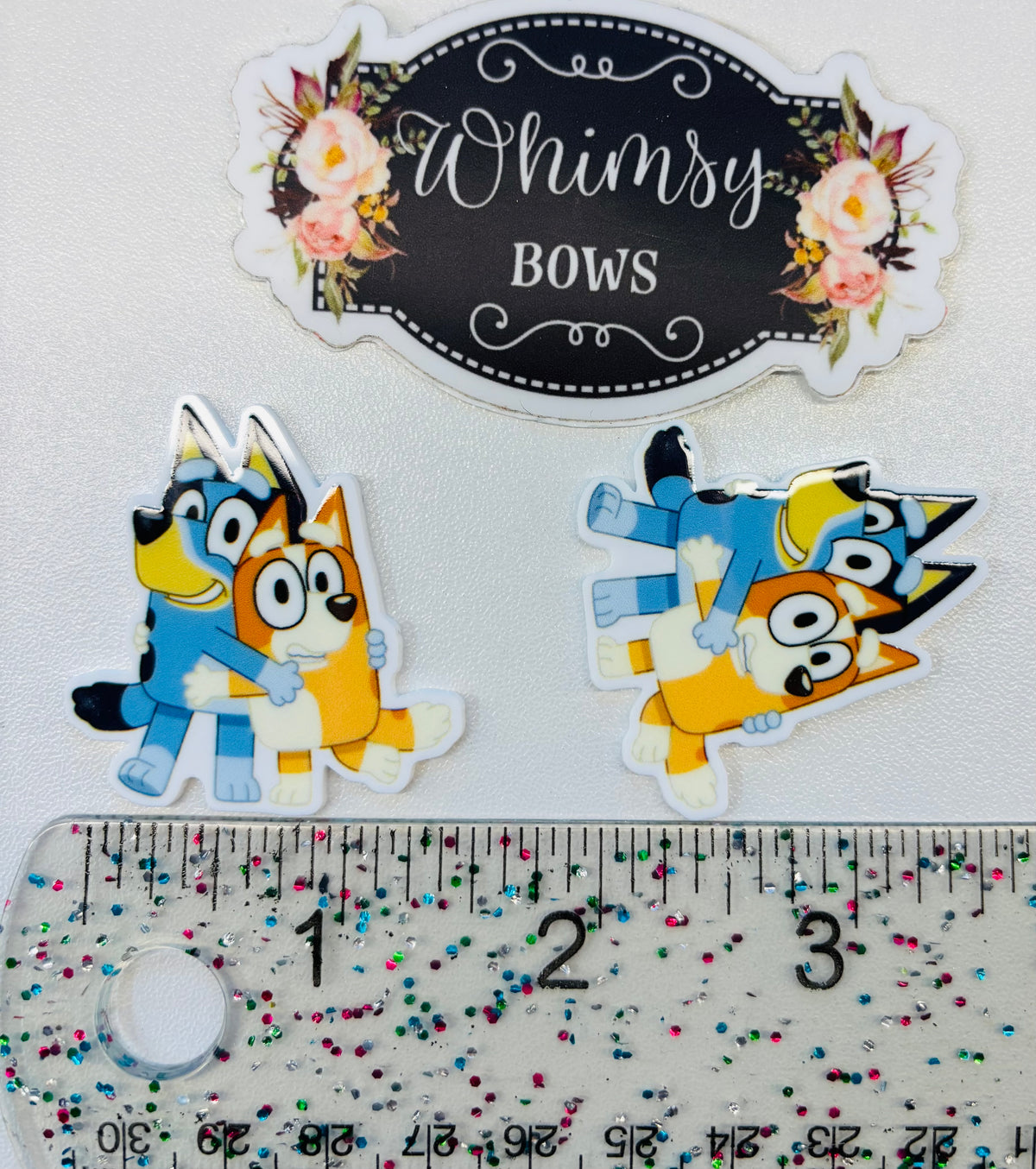 Whimsy Ribbon Blue BLUEY small Resngn – Whimsy Ribbons and Bows