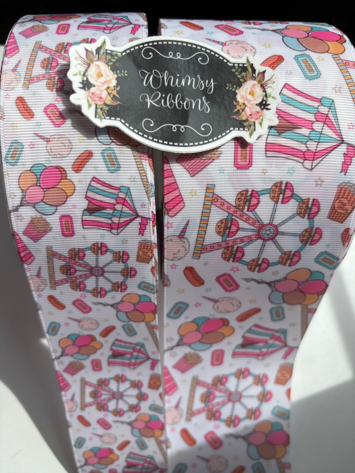 2 INCH - CARNIVAL PRINT   - 1 yard