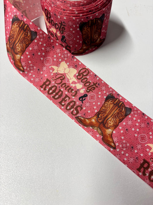 2 inch boots bows and rodeos