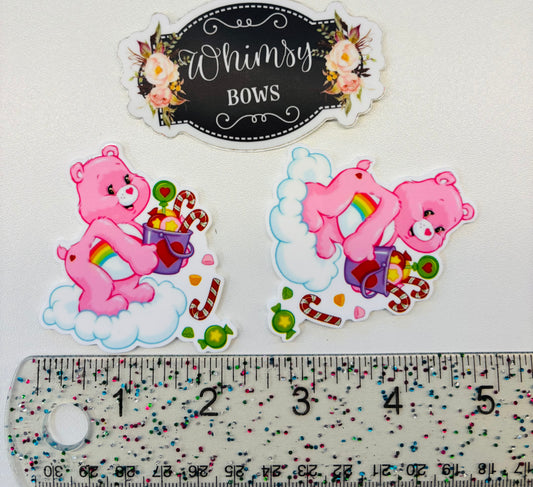 CARE BEARS PINK Large Resin