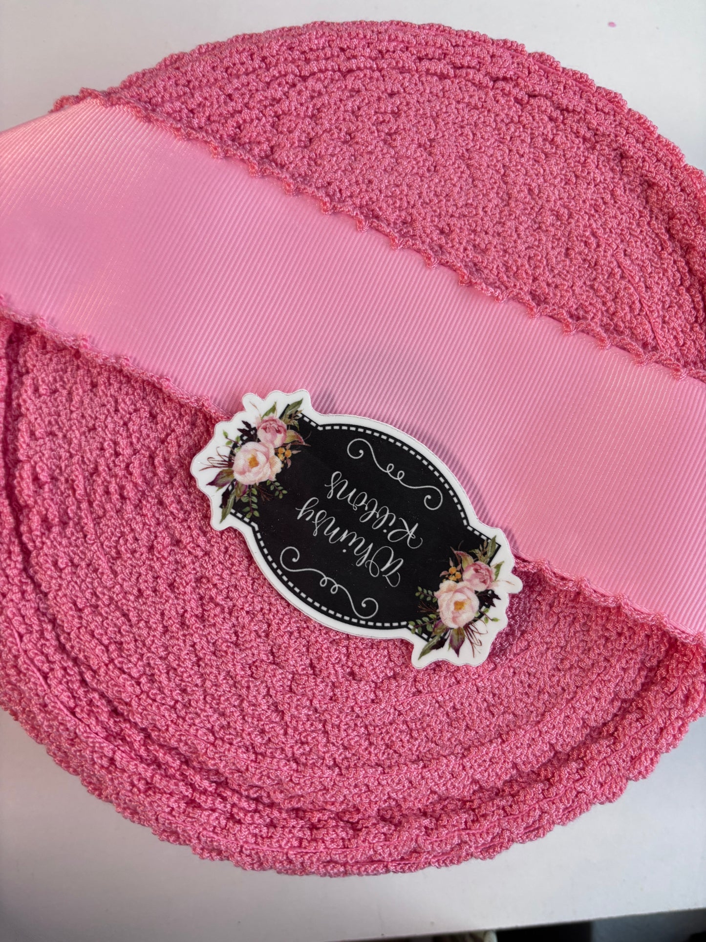 PINK MOONSTITCH 2 INCH