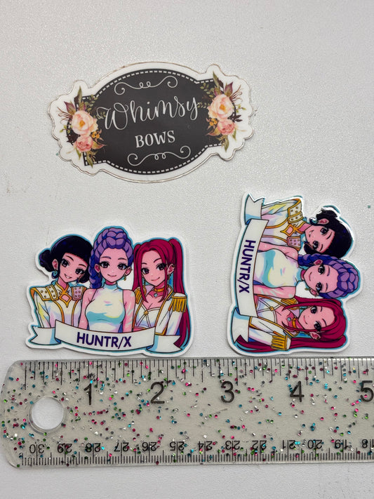 HUNTR/X Large Resin.  Demon hunters