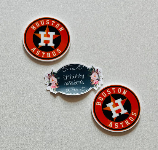 HOUSTON ASTROS BASEBALL  SMALL RESIN