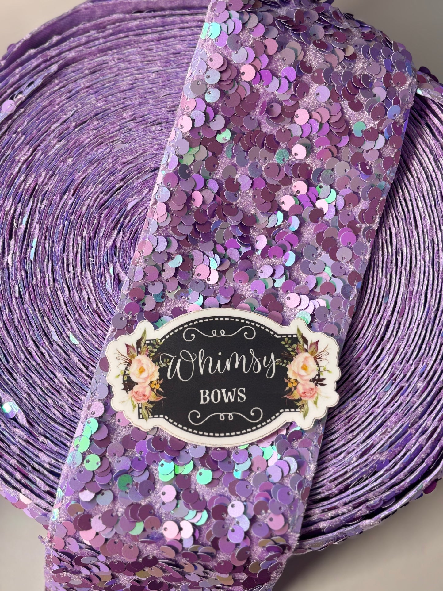 3 INCH LILAC SEQUIN36 inches
