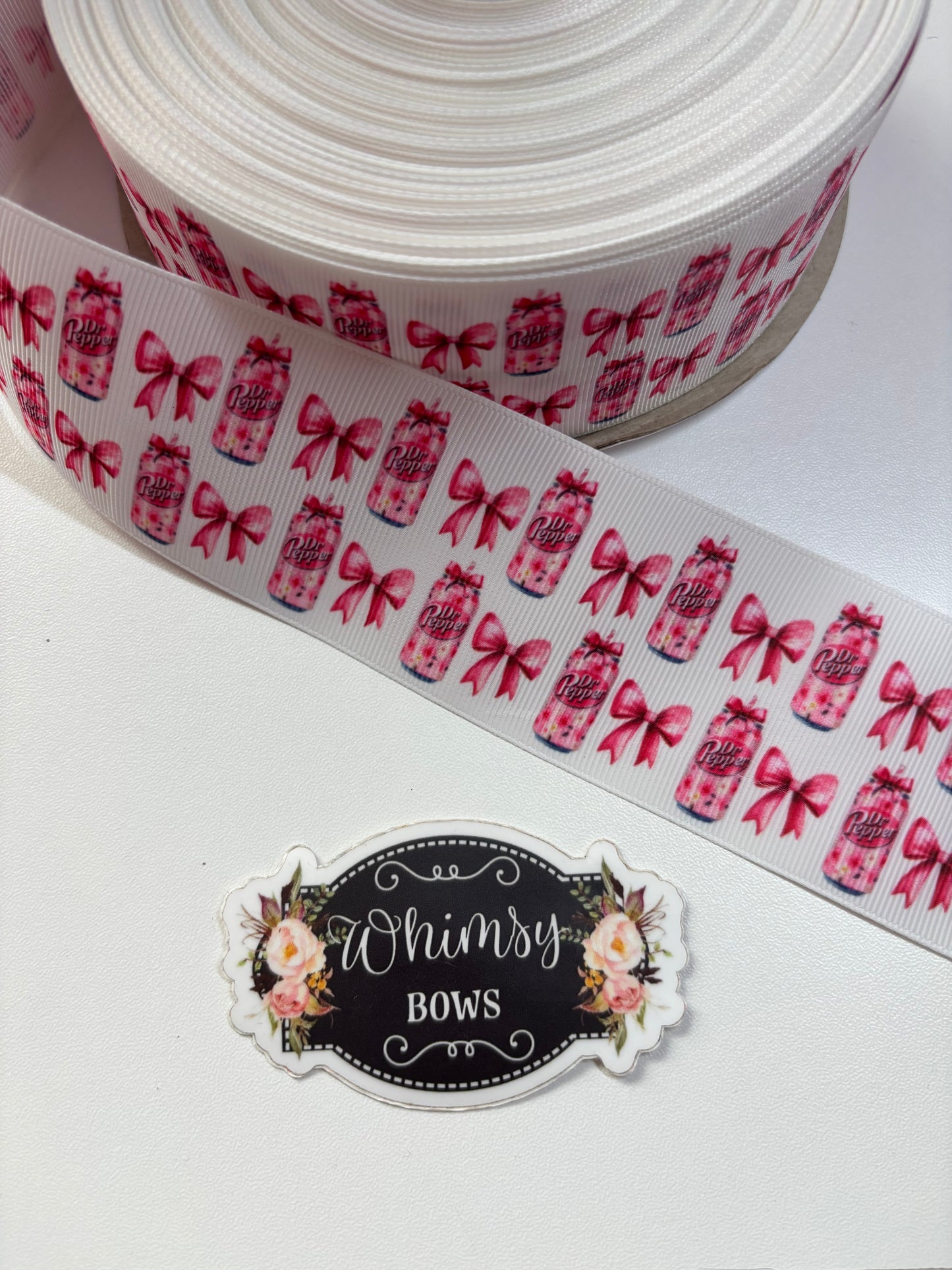 2 INCH DR PEPPER RIBBON