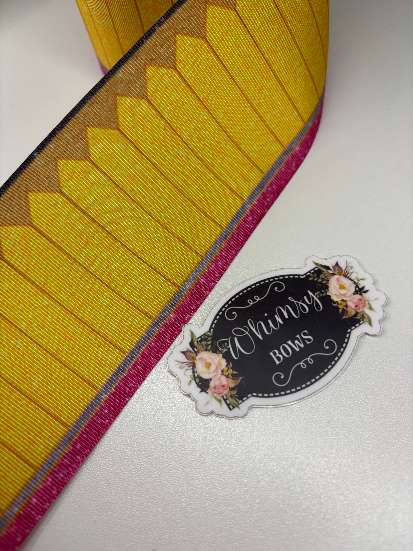 3 INCH PENCIL PRINT RIBBON SALE PRICE .75 YD