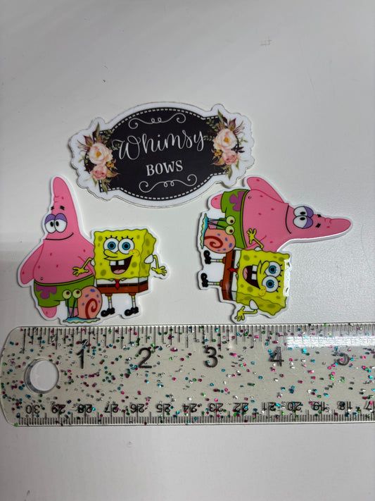 SPONGEBOB AND PATRICK Large Resin