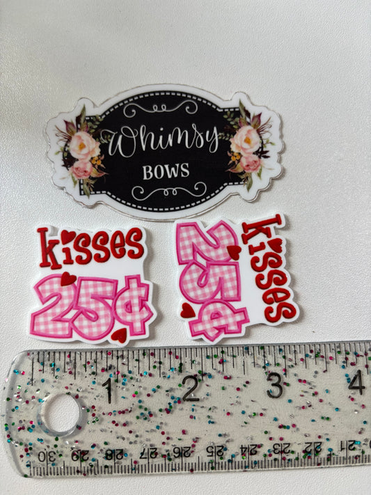 KISSES  RESIN SMALL