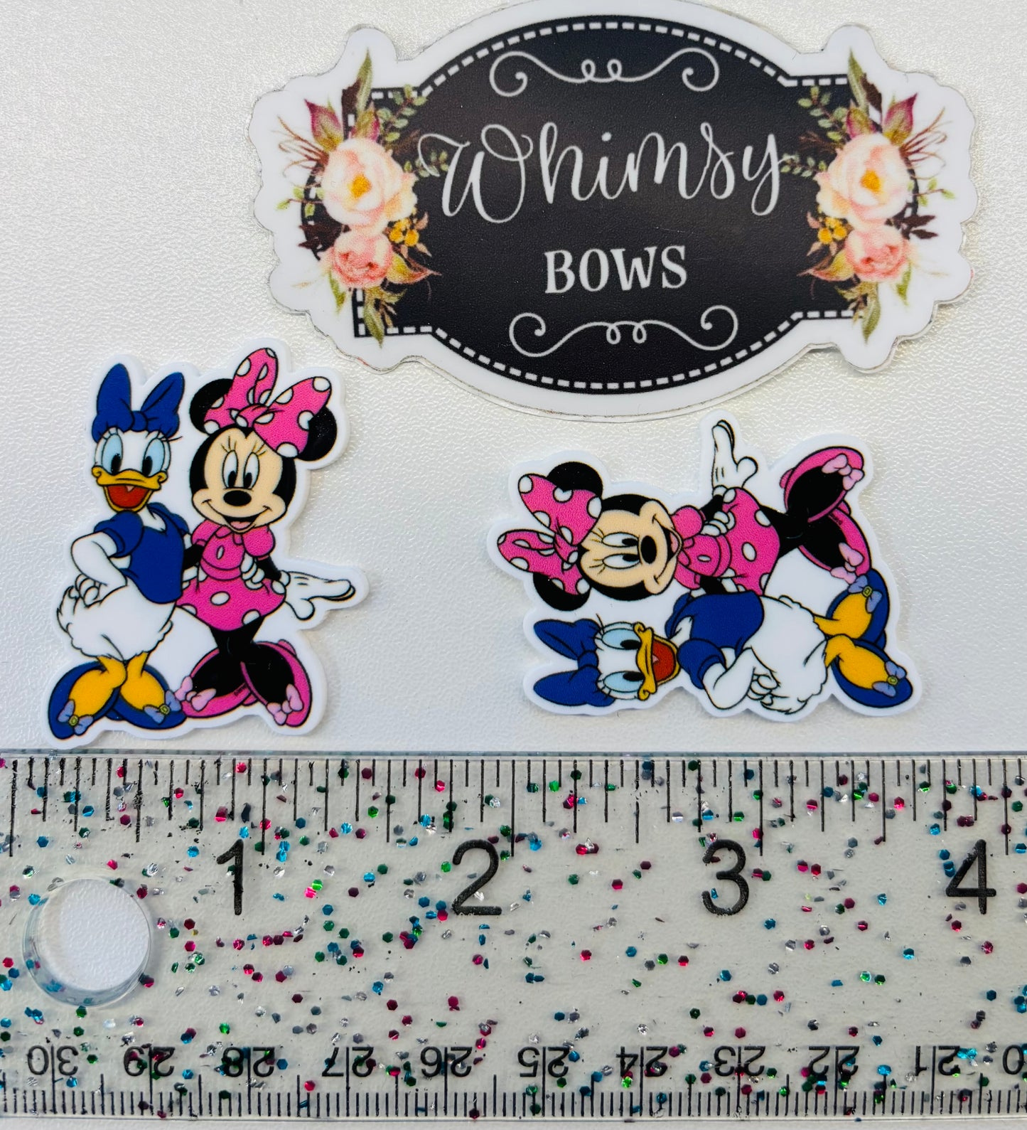 Daisy & Minnie Small Resin
