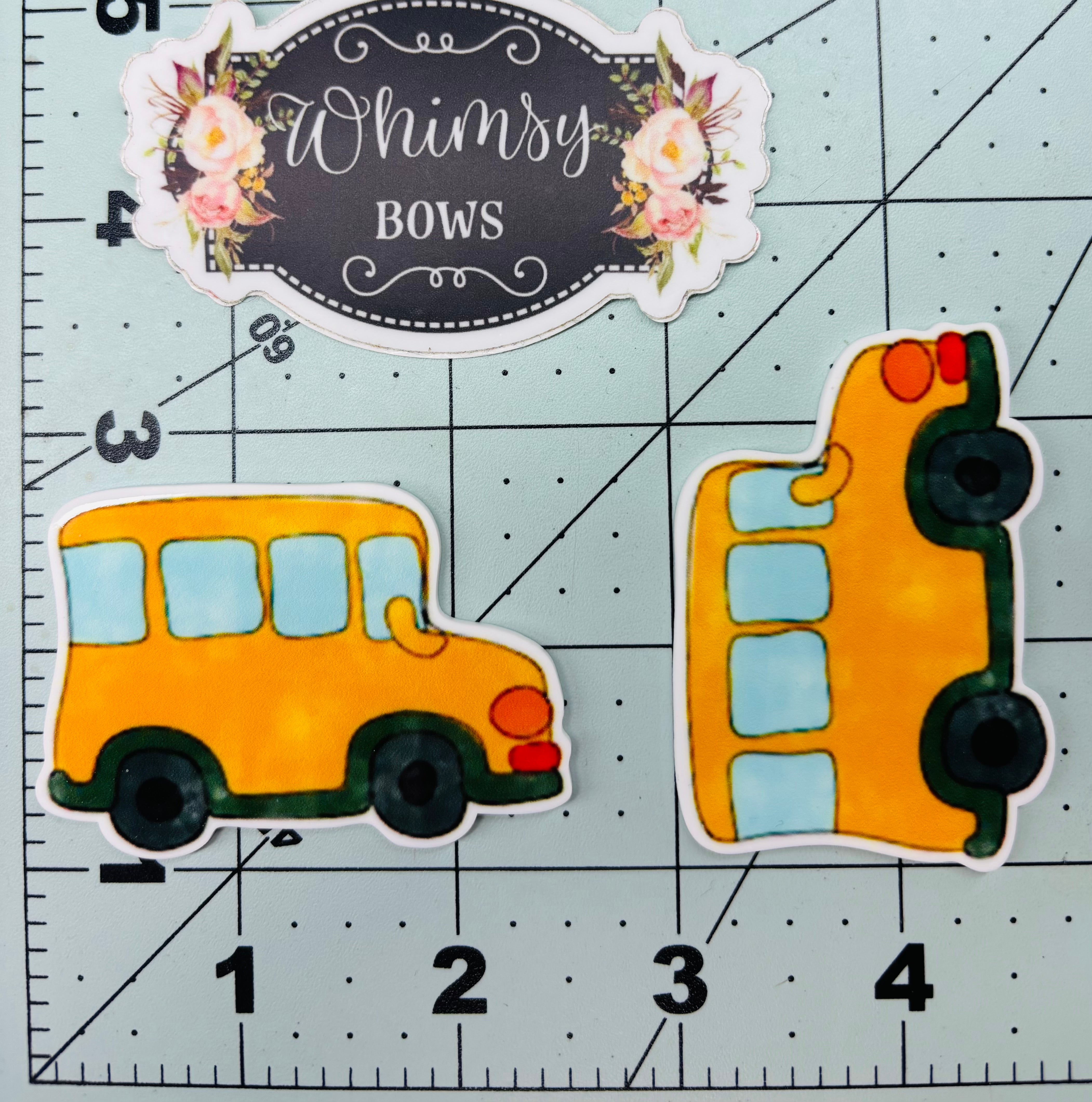 BUS Large Resin – Whimsy Ribbons and Bows
