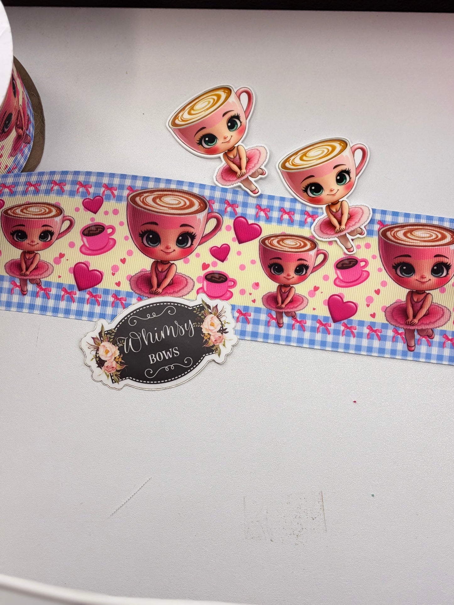 BALLERINA CAPPUCCINA 3 INCH RIBBON ONLY