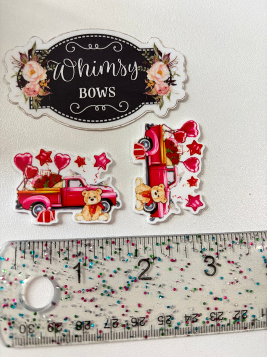 TRUCK VALENTINES    RESIN SMALL