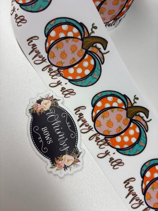 3 INCH FALL Y'All  PRINT
