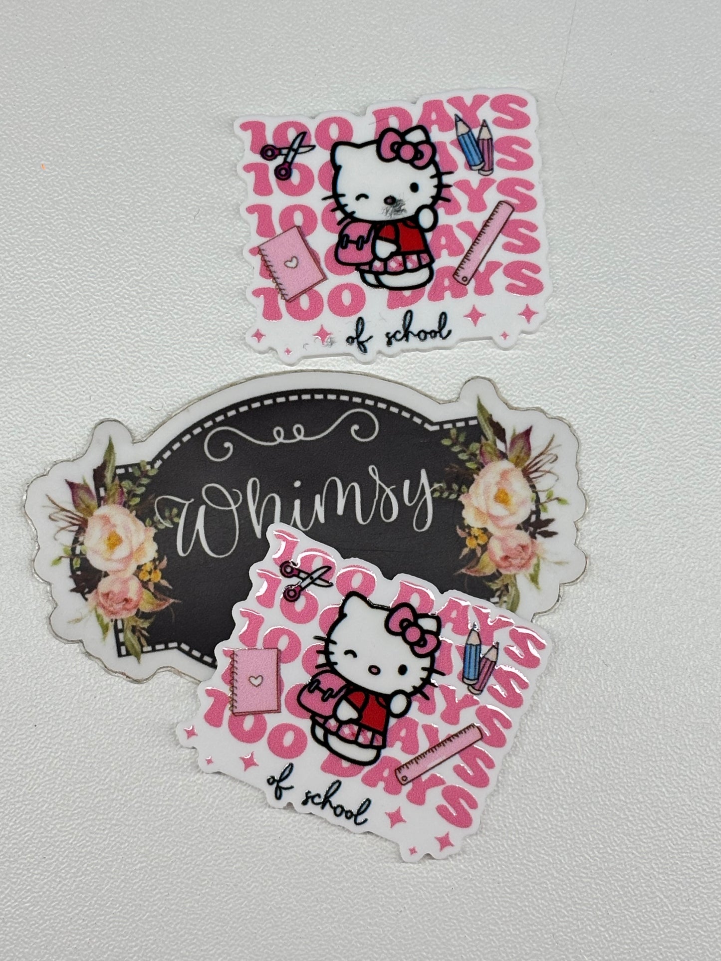 100 DAYS HELLO KITTY RESIN  SMALL