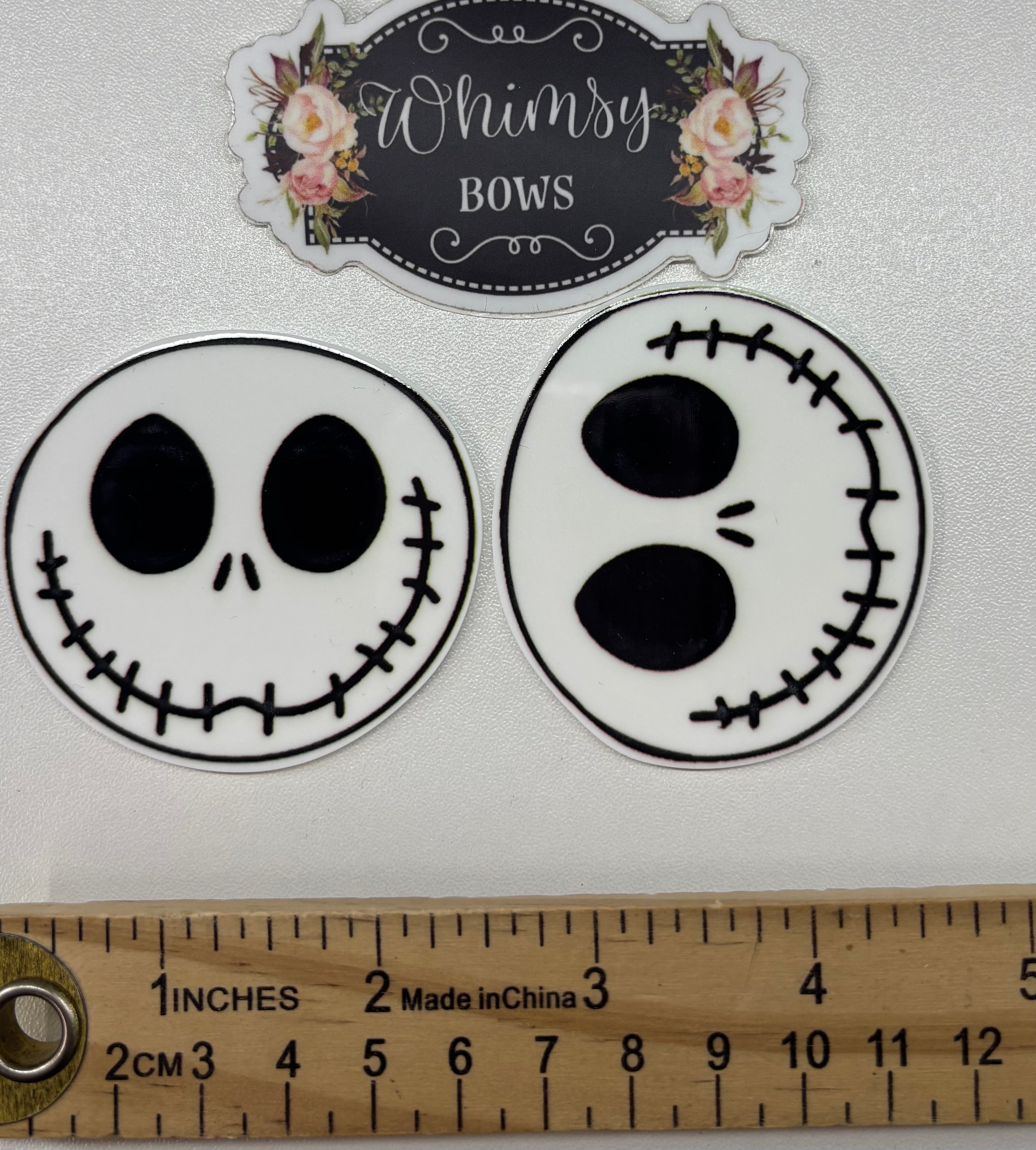 JACK nightmare before christmas Large Resin – Whimsy Ribbons and Bows