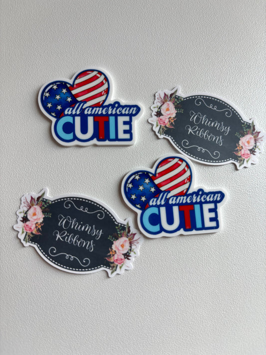 ALL AMERICAN CUTIE   SMALL RESIN