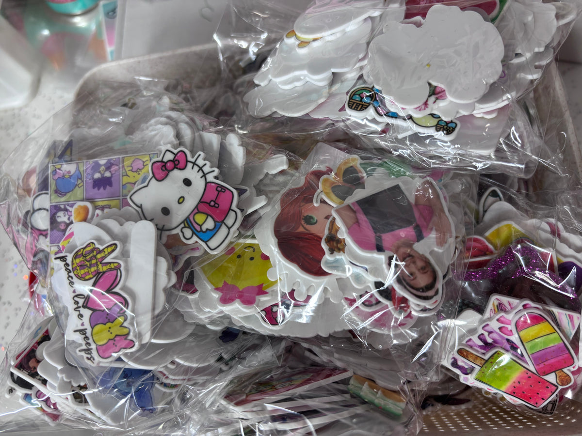 ASSORTMENT SMALL RESINS 50 count  -  SALE PRICE - $6