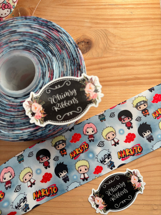 2 INCH - ANIME NARUTO PRINT   - 1 yard