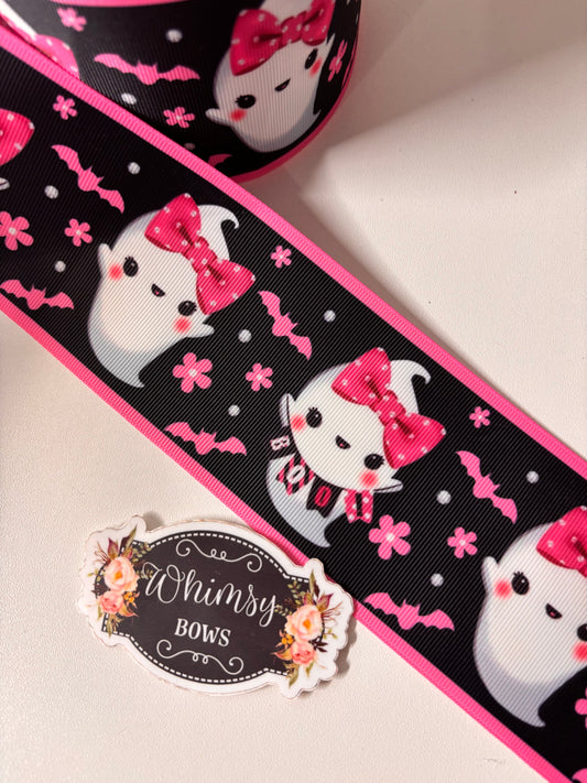 CUTE GHOST 3 INCH RIBBON