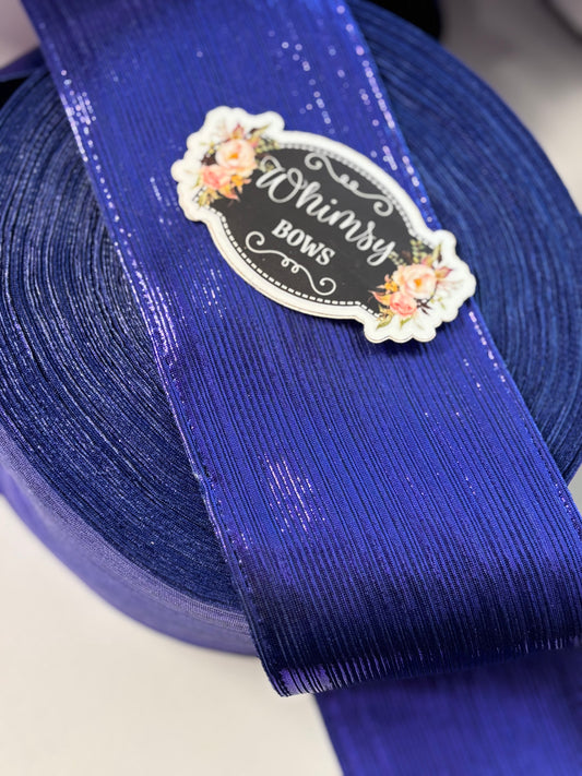 3 INCH ROYAL SOFT METALLIC  RIBBON