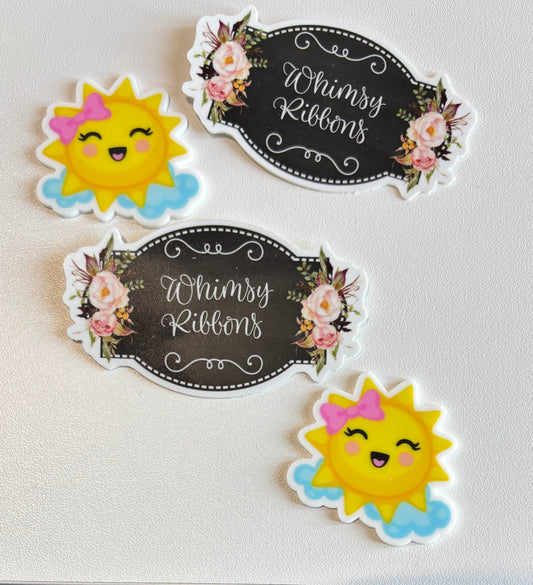 CUTE SUN SMALL RESIN