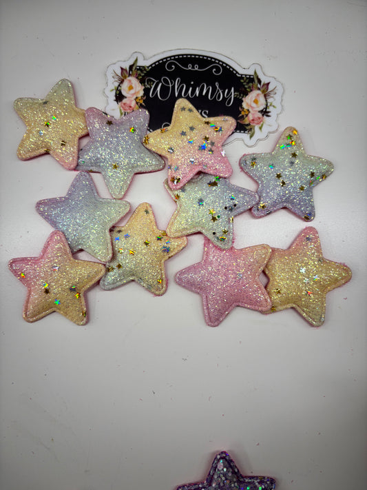 STAR EMBELISHMENT OMBRE PACK OF 10