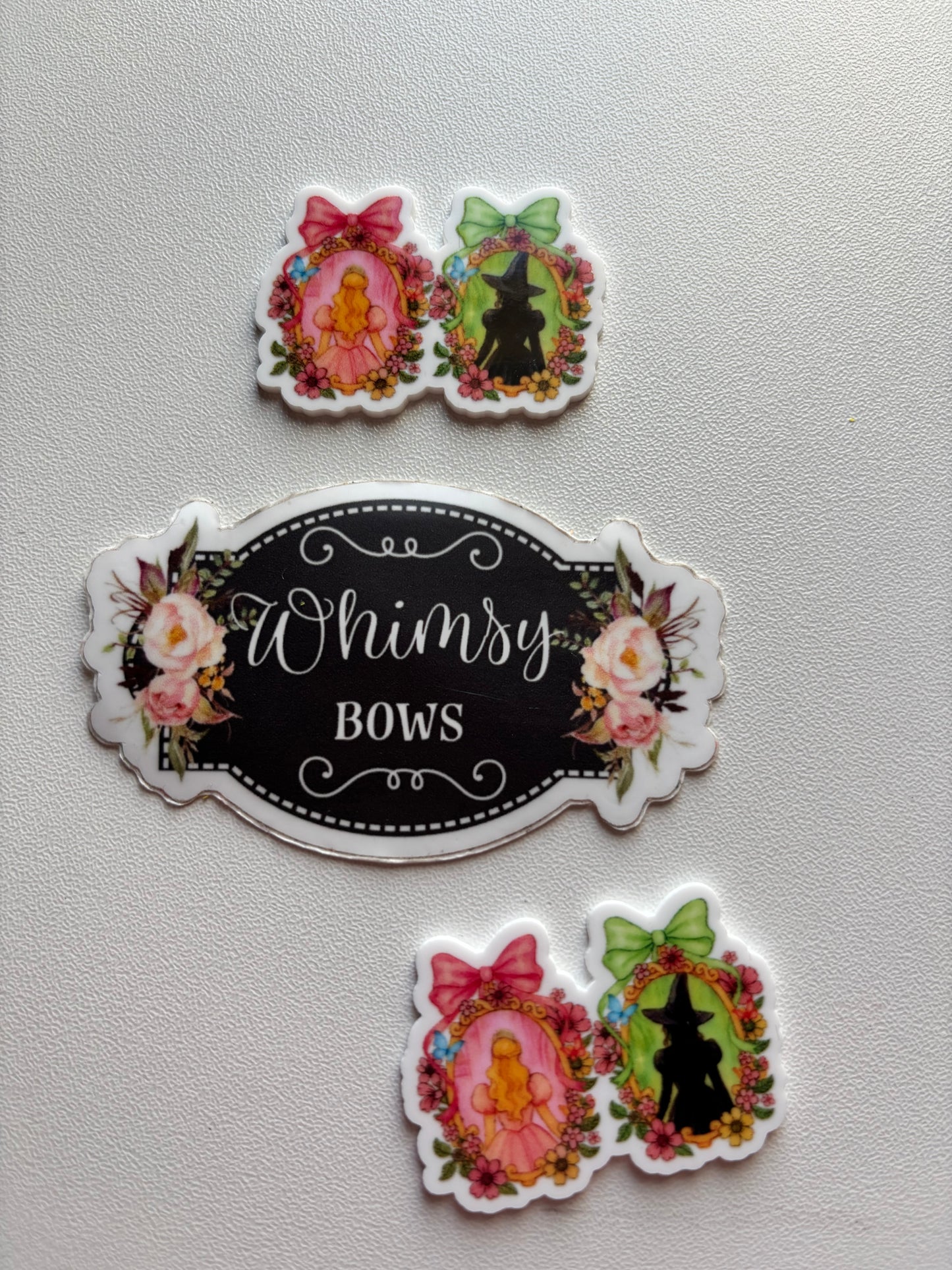 WICKED GLINDA  ELPHABA MOVIE RESIN SMALL