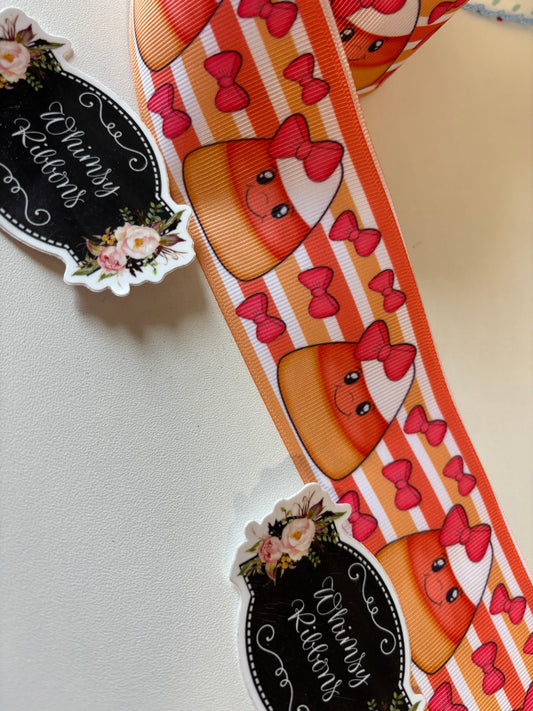 2 INCH - CANDY CORN FALL - 1 yard