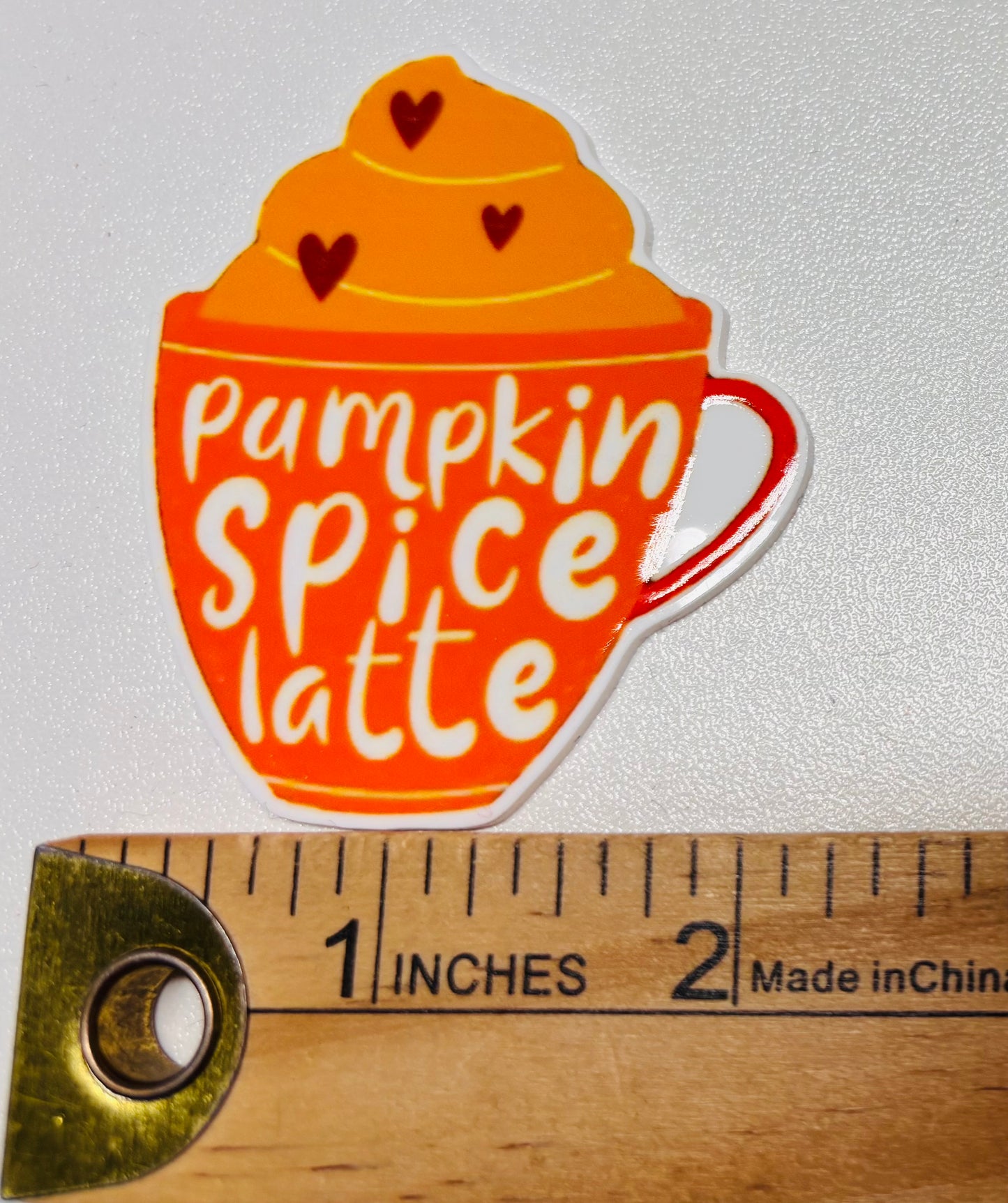 Pumpkin latte    Large Resin