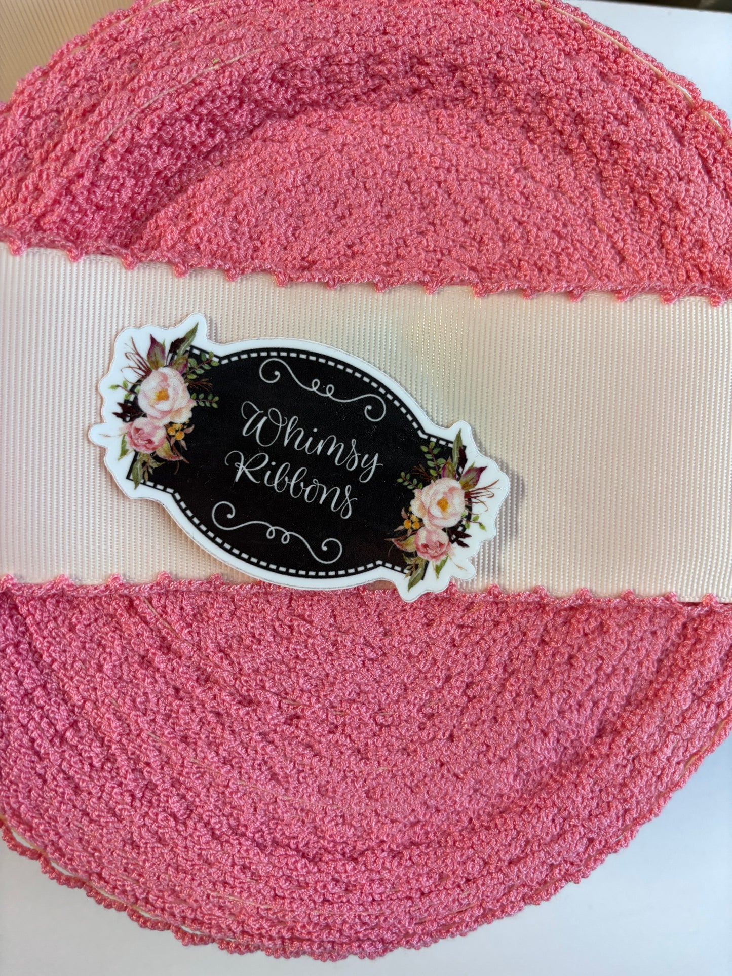 1.5. CREAM W PINK STITCHING