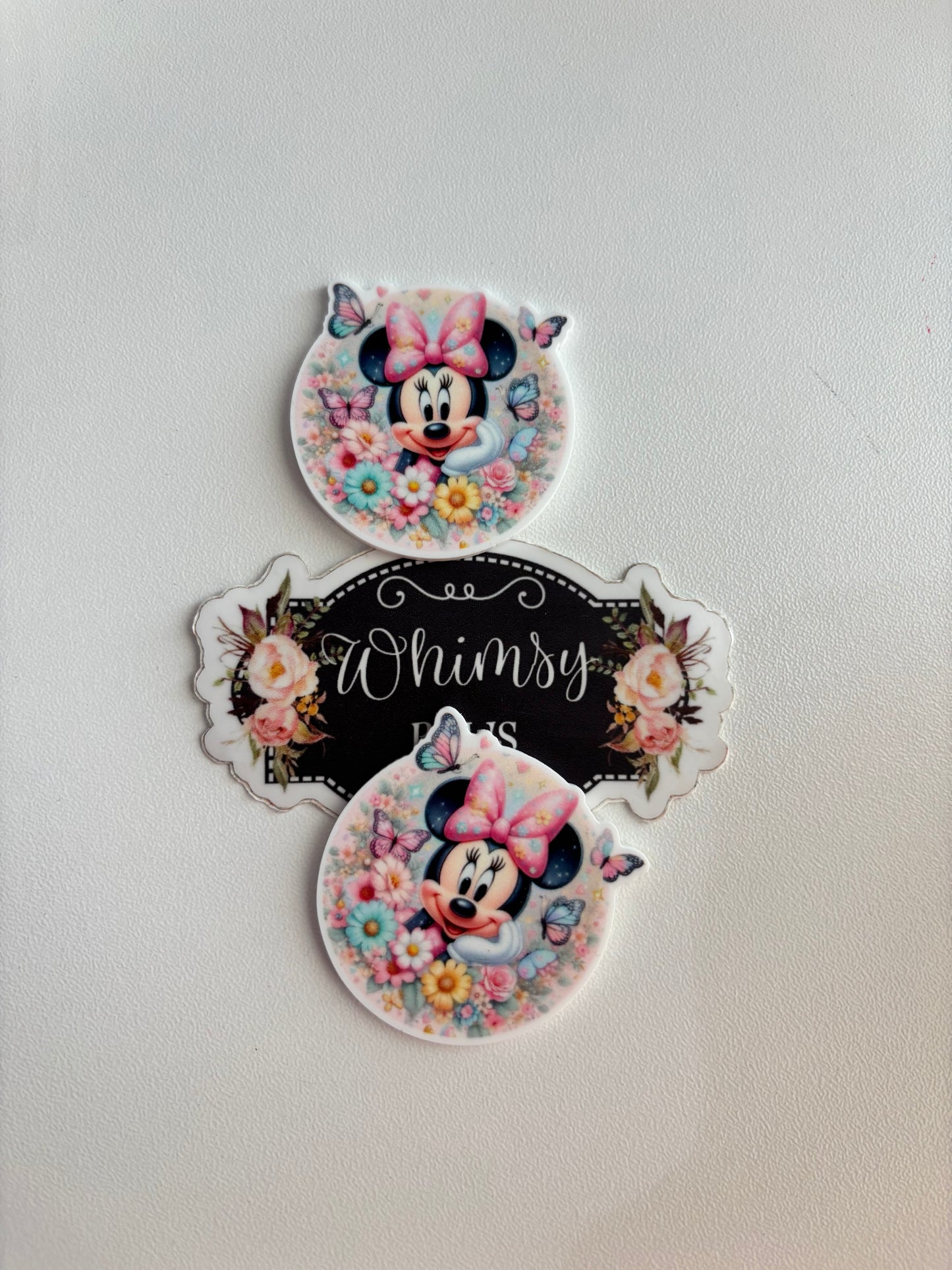 MINNIE MOUSE FLORAL SMALL RESIN